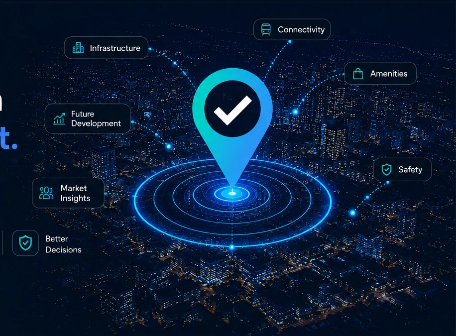 Property location intelligence visual